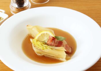 白菜のブイヨン煮の画像