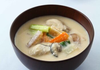 かきの粕汁の画像