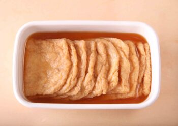 油揚げの含め煮の画像
