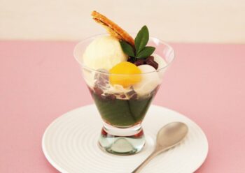 抹茶パフェの画像