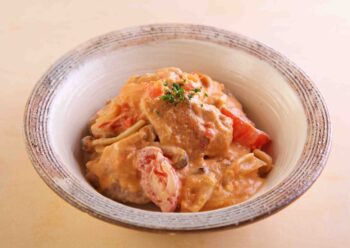 チキンとトマトのクリーム煮の画像