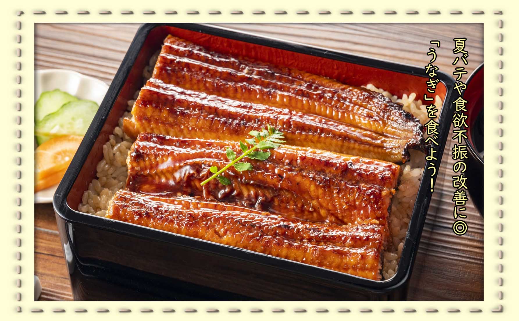 うなぎで夏バテ予防！