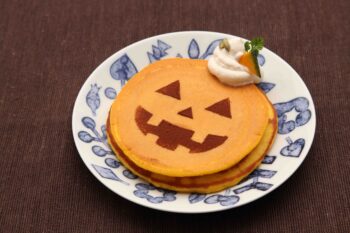 かぼちゃのパンケーキの画像