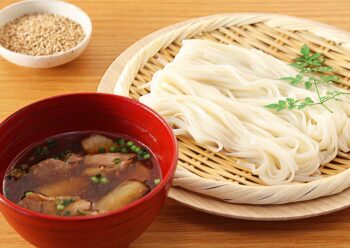 鶏つけうどんの画像