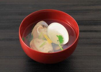 蛤の潮汁の画像