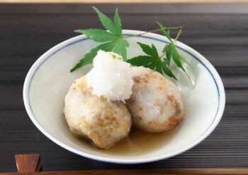 里芋の揚げ出しの画像