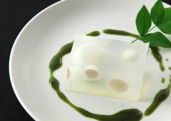 玲瓏豆腐～抹茶みつがけ～の画像