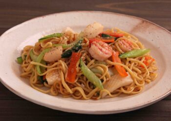 海鮮焼きそばの画像