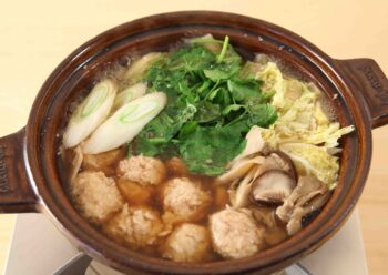 鶏つくね鍋の画像