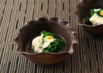 菜の花と湯葉の煮びたしの画像