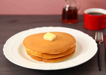 懐かしのホットケーキの画像