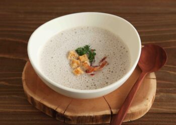 しいたけのポタージュの画像