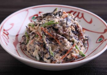 ひじきの煮物の白和えの画像