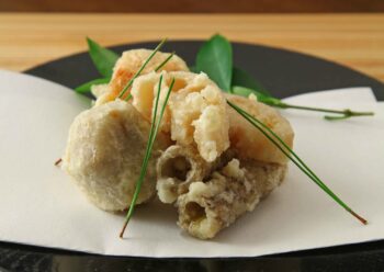 根菜の天ぷらの画像