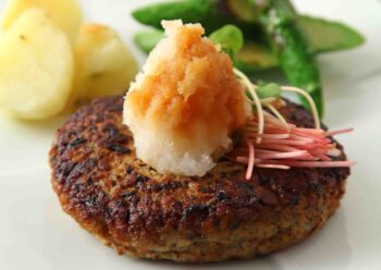 ヘルシー和風おろしハンバーグの画像