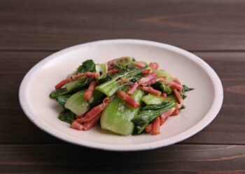 青菜炒めの画像