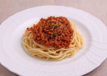 高野豆腐のミートソースの画像