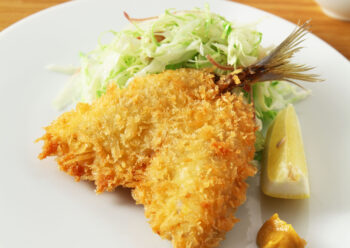 鯵フライの画像