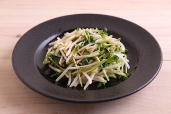 もやしと豆苗の炒め物の画像